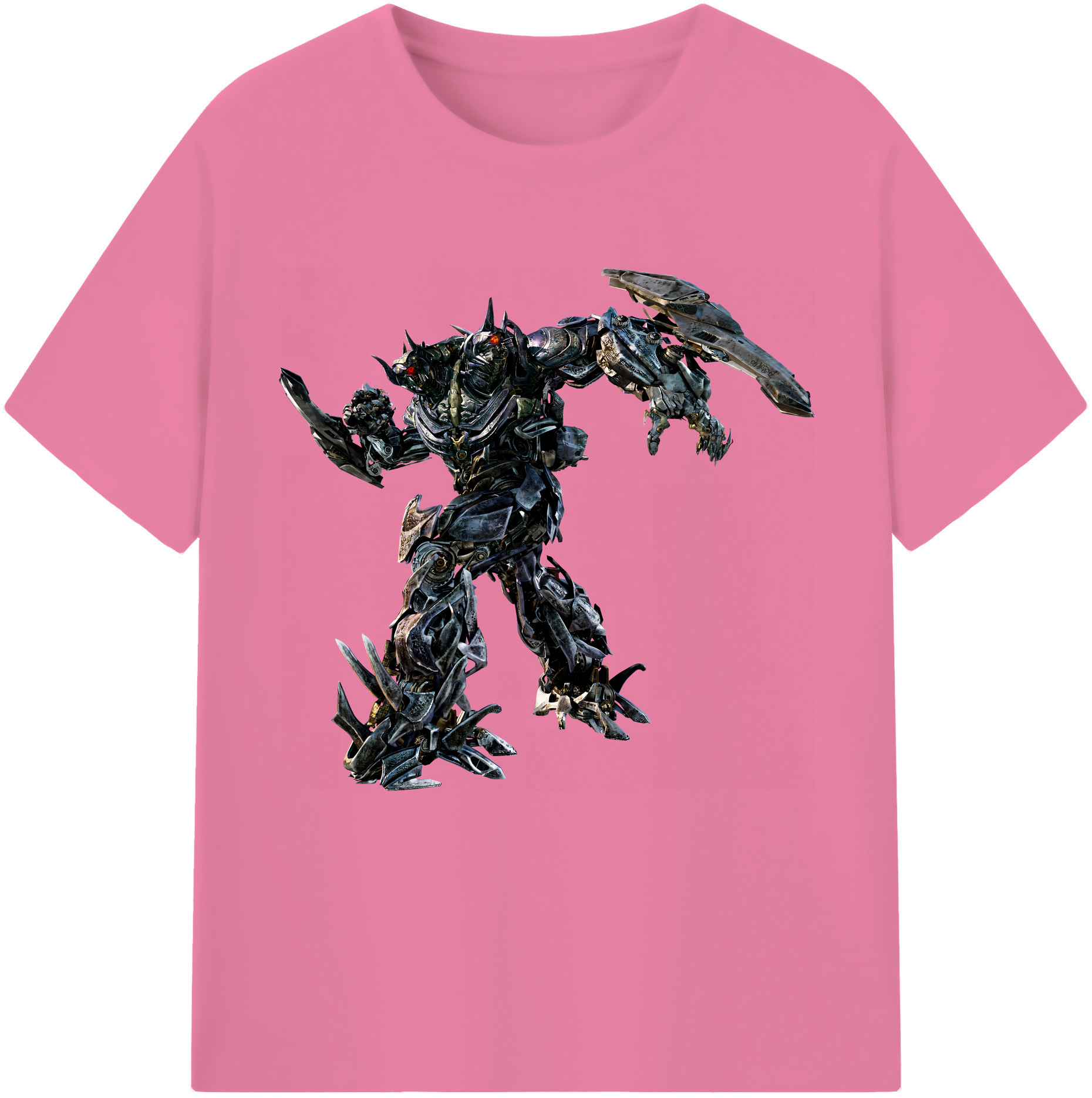 （画像用） Transformers トランスフォーマー 綿100％半袖Tシャツ（フロントプリント）